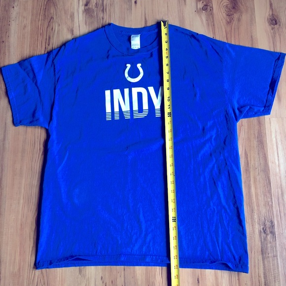 Indianapolis COLTS Shirt NFL Football Blue XL UNISEX Mens - Picture 5 of 12